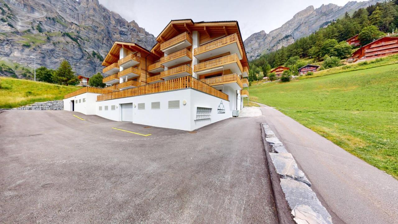Apartment With Sauna And Mountain View Лейкербад Екстер'єр фото